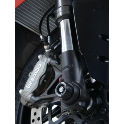 Capace de protecție pentru os R&G RACING protecție furcă neagră Ducati Panigale 1299 Capace de protecție pentru os R&G RACING protecție furcă neagră Ducati Panigale 1299