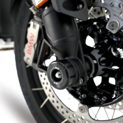 Capace de protecție R&G RACING pentru furci - Negru BMW R1300GS 24-26 Capace de protecție R&G RACING pentru furci - Negru BMW R1300GS 24-26