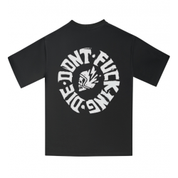 Тениска PANDO MOTO LUKE DON’T DIE BLACK – Oversized