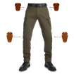 Jeans moto PANDO MOTO MARK OLIVE AAA Cordura® și Balistex® - SUPER LONG Jeans moto PANDO MOTO MARK OLIVE AAA Cordura® și Balistex® - SUPER LONG thumb