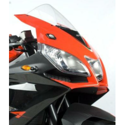 Placă pentru oglinzi R&G RACING Mirror Blanking Plate - Negru Aprilia RS4 125/RSV4 RR/RF