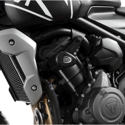 Capace de protecție R&G RACING Aero Crash Protectors - Negru Triumph Trident 660 21-26