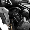 Capace de protecție R&G RACING Aero - Alb Triumph Trident 660 21-26