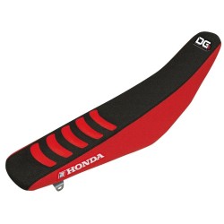 Husă pentru șa BLACKBIRD RACING SEATCOVER DG3 CRF BK/RD