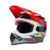Casca de motocross BELL Moto-9S Flex - Renen Nova Gloss Black/Red