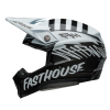 Cască motocross BELL Moto 10 Spherical - Fasthouse Mod Squad Gloss White/Black