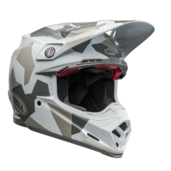 Cască motocross BELL Moto-9S Flex - Rover Gloss White Camo