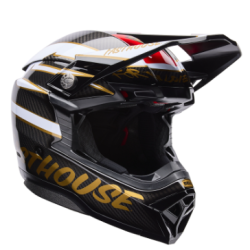 Cască motocross BELL Moto 10 Spherical - Fasthouse DITD'25 Black/Gold