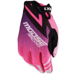 Mănuși de motocross pentru copii MOOSE RACING SX1 PINK/PURPLE
