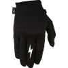 Mănuși moto THRASHIN STEALTH LEATHER PALM BLACK