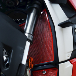 Protector radiator R&G RACING Radiator Guard Red - Ducati Panigale V2/Streetfighter V2