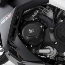 Set de protecții pentru motor R&G RACING Race Series Engine Case Protection Cover - Aprilia Tuono V4 1100 Factory / RSV4 1100 Factory