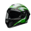 Casca moto BELL Race Star DLX Flex - Xenon Gloss Black/Kryptonite