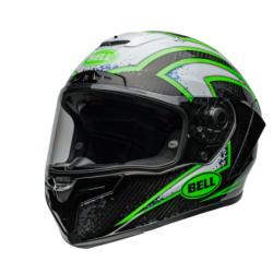 Casca moto BELL Race Star DLX Flex - Xenon Gloss Black/Kryptonite Casca moto BELL Race Star DLX Flex - Xenon Gloss Black/Kryptonite