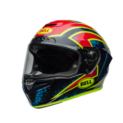 Casca moto BELL Race Star DLX Flex - Xenon Gloss Blue/Retina Casca moto BELL Race Star DLX Flex - Xenon Gloss Blue/Retina