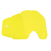 Placă pentru ochelari de motocross FMF PowerBomb/PowerCore Goggle ANTI FOG YELLOW thumb