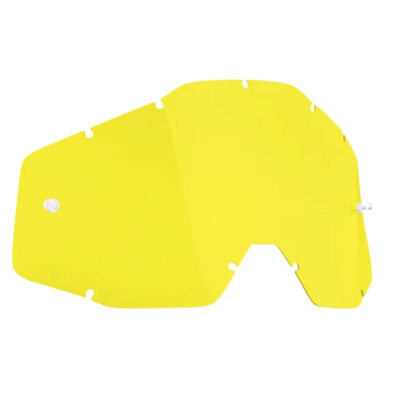 Placă pentru ochelari de motocross FMF PowerBomb/PowerCore Goggle ANTI FOG YELLOW
