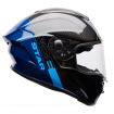 Casca moto BELL Race Star DLX Flex - Strike Blue Casca moto BELL Race Star DLX Flex - Strike Blue thumb