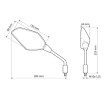 Oglinzi pentru motocicletă - Vinx Oglinzi pentru motocicletă - Vinx thumb