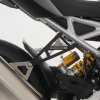 Kit de Plăci de Acoperire pentru Suporturi de Picior R&G RACING și Suporturi pentru Eșapament argintii - Triumph Speed Triple RS/RR