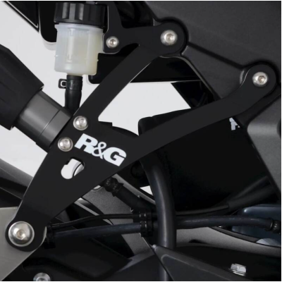 Suport pentru generarea R&G RACING Exhaust Hanger Kit - Placă de închidere pentru suportul de picior