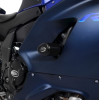 Capace de protecție R&G RACING Aero - Alb Yamaha R7