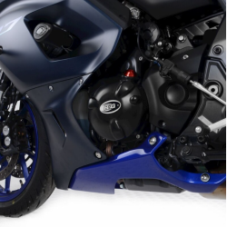 Protecție pentru motor R&G RACING Capac de protecție a carcasei motorului Stânga Yamaha MT07/Tenere700