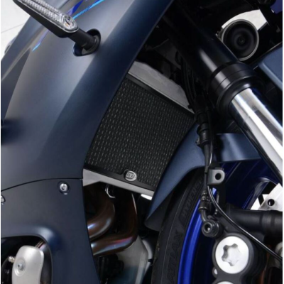 Protector radiator R&G RACING Pro Radiator Guard Titanium - Yamaha R7 22-25