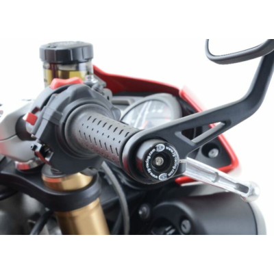 Balanțori pentru ghidon R&G RACING Black Bar Ends Triumph