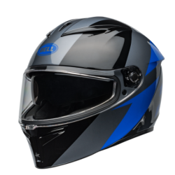 Casca moto BELL Lithium Mips - Shear Gloss Gray/Blue Casca moto BELL Lithium Mips - Shear Gloss Gray/Blue