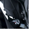 Placă R&G RACING Footrest Blanking Plate Neagră Honda CBR125R