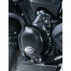 Protecție pentru motor R&G RACING Capac de protecție a carterului stâng Negru Triumph Daytona 675/ Speed Triple 675/765