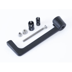 Protecții pentru ghidon R&G RACING Moulded Lever Guard - Negru Aprilia RS660 20-24