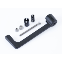 Protecții pentru ghidon R&G RACING Moulded Lever Guard - Negru Yamaha MT-09 21-23
