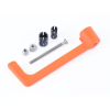 Protecții pentru ghidon R&G RACING Moulded Lever Guard - Portocalie Yamaha MT-09 21-23