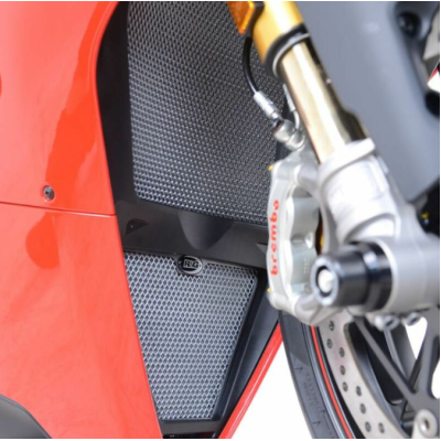Protector radiator R&G Racing Radiator guard RED - Ducati Panigale V4 1100 20-24