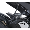 Kit suport pentru generare R&G RACING Rear Footrest Blanking Plate Kit Negru Kawasaki ZX-10R 11-19