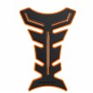 Protector pentru rezervor MEDIO BLACK - ORANGE Protector pentru rezervor MEDIO BLACK - ORANGE thumb