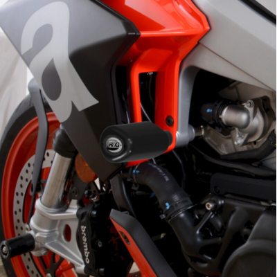 Capace de protecție R&G RACING Aero Crash Protectors Black - Aprilia Tuono 660 22-24