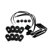 Adaptoare pentru semnalizatoare R&G RACING Indicator Adapter Kit Kawasaki ZH2 / Z900 / Z650RS