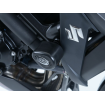 Capace de protecție R&G RACING Aero Crash Protectors Black Suzuki GSX-S750 17-21 thumb