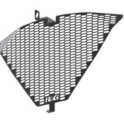 Protector pentru colectoare R&G RACING Pro Aluminium Downpipe Grille - Negru Kawasaki ZX6R 24-26