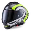 Casca ALPINESTARS Supertech R10 Arius Negru/Silver/ Galben Fluo Casca ALPINESTARS Supertech R10 Arius Negru/Silver/ Galben Fluo thumb