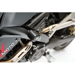 Capace de protecție R&G RACING Aero Crash Protectors Black BMW G650X 07 Capace de protecție R&G RACING Aero Crash Protectors Black BMW G650X 07