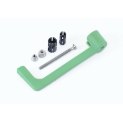 Protecții pentru ghidon R&G RACING Brake Lever Guard VERDE Yamaha Tenere 700 19-24