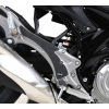 Set de protecții pentru botine R&G RACING Footrest Hangers Boot Guard Set 2 piese Negru Suzuki Gladius SFV 650 09-15