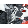 Set de protecții pentru botine R&G RACING Frame/Swingarm Boot Guard Set 5 Piese Negru Aprilia