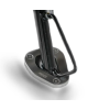 Adaptor pentru suport lateral R&G RACING Kickstand Shoe - Silver BMW G310R 18-25