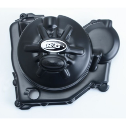 Protector pentru motor R&G RACING Left Race Type Crank Case Protection Cover Black Aprilia RSV4