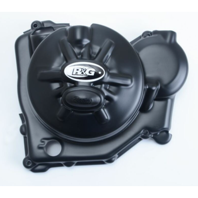 Protector pentru motor R&G RACING Left Race Type Crank Case Protection Cover Black Aprilia RSV4 Protector pentru motor R&G RACING Left Race Type Crank Case Protection Cover Black Aprilia RSV4